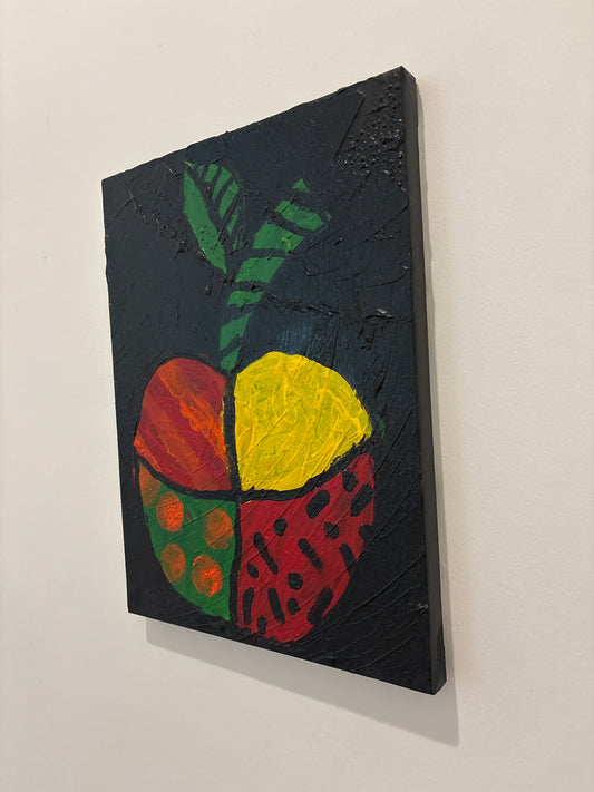 Manzana de colores