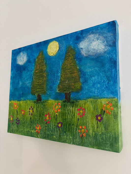 Día Dorado en el Bosque