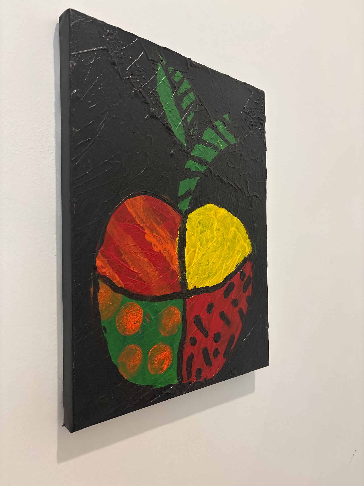 Manzana de colores