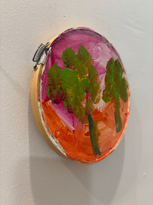 Tarde entre Árboles