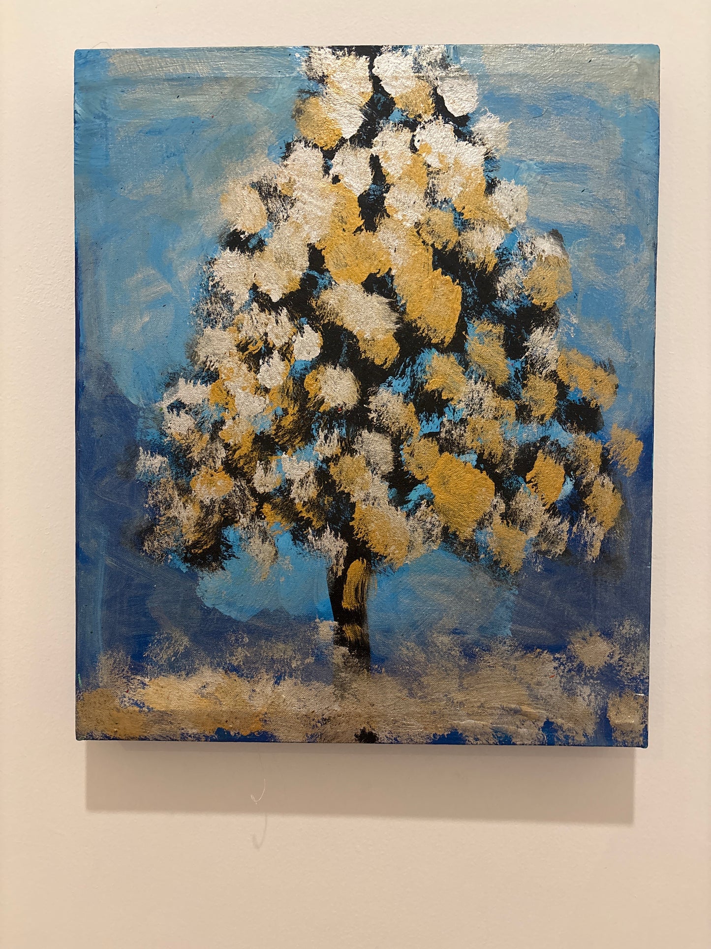 Árbol de Invierno Dorado