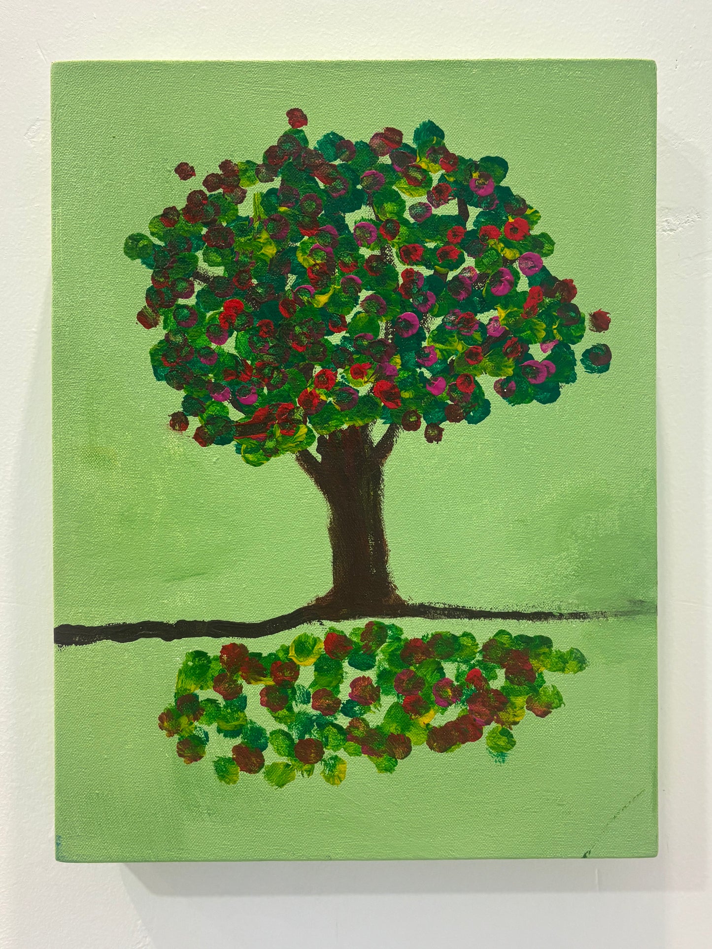 Árbol con Reflejo