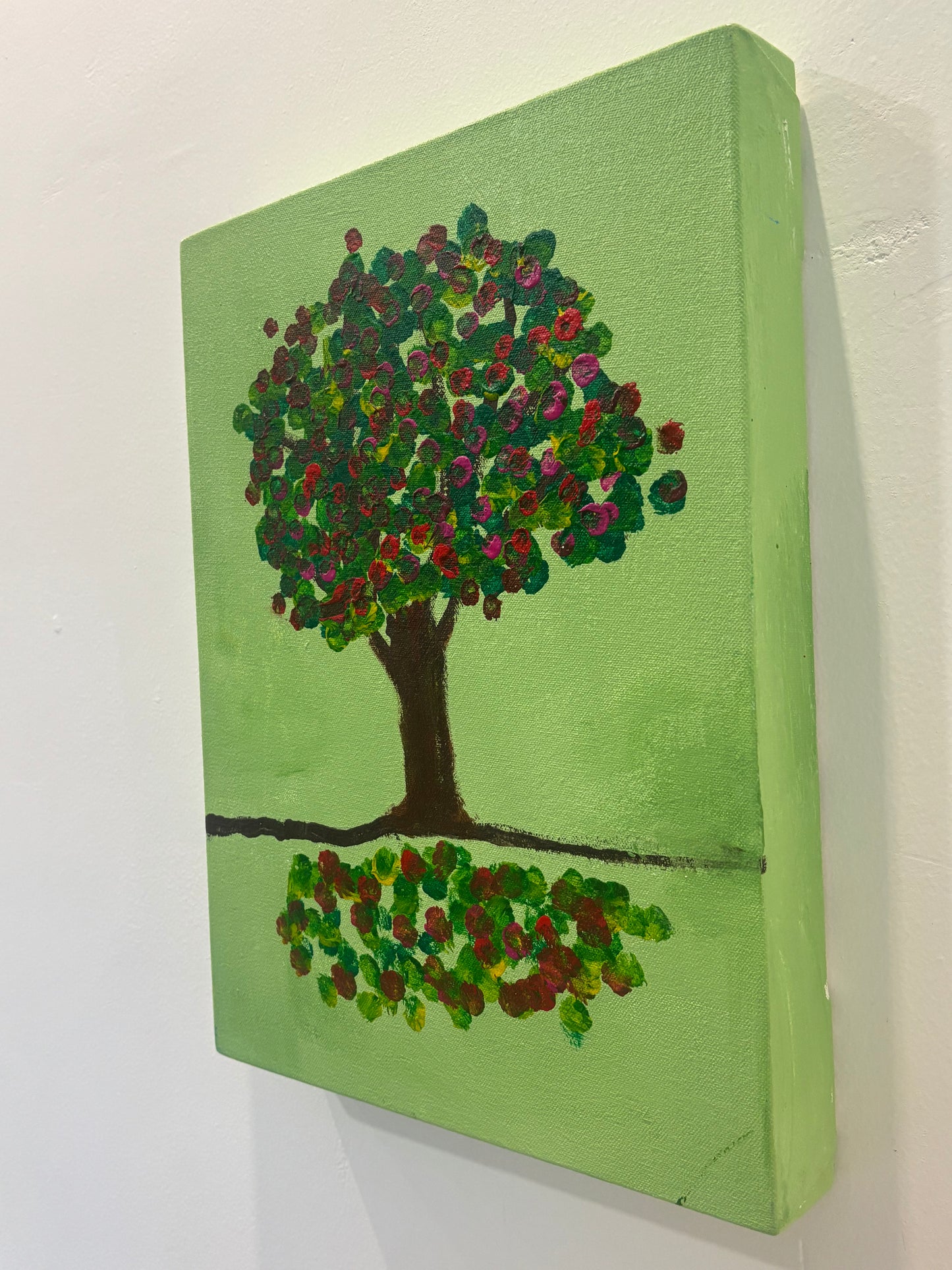 Árbol con Reflejo